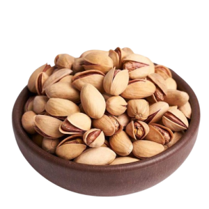 a bowl of shelled Iranian pistachio