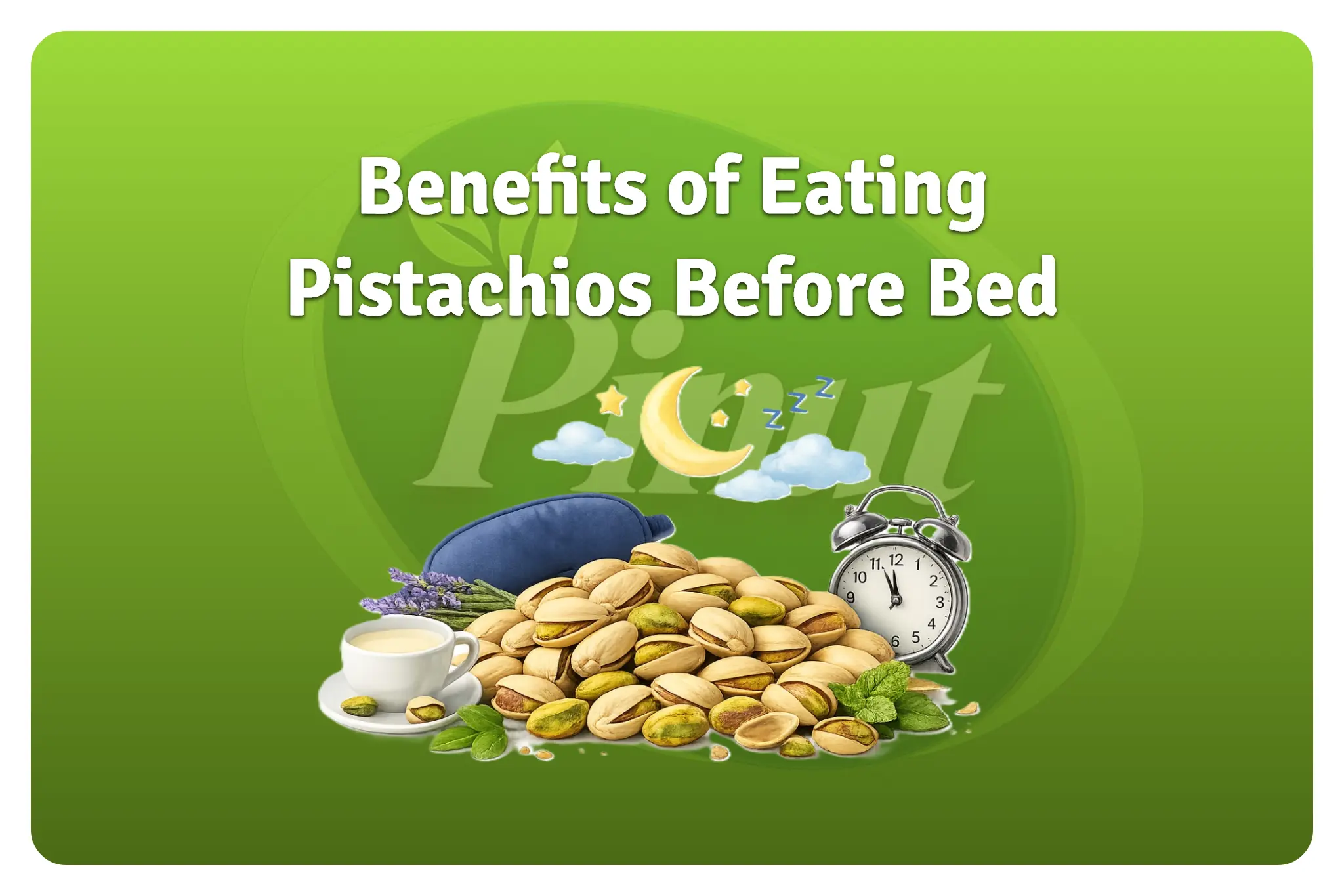 pistachios before bed health benefits