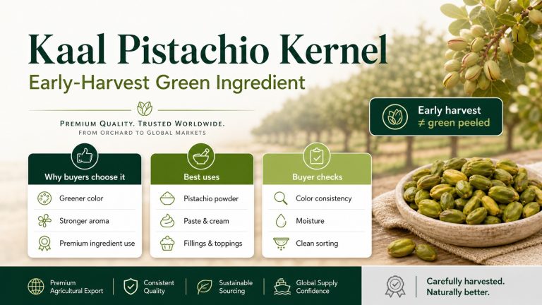 iranian kaal pistachio kernel-infographic