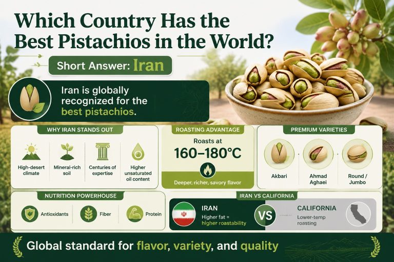 Which Country Has the Best Pistachios in the World-infographic