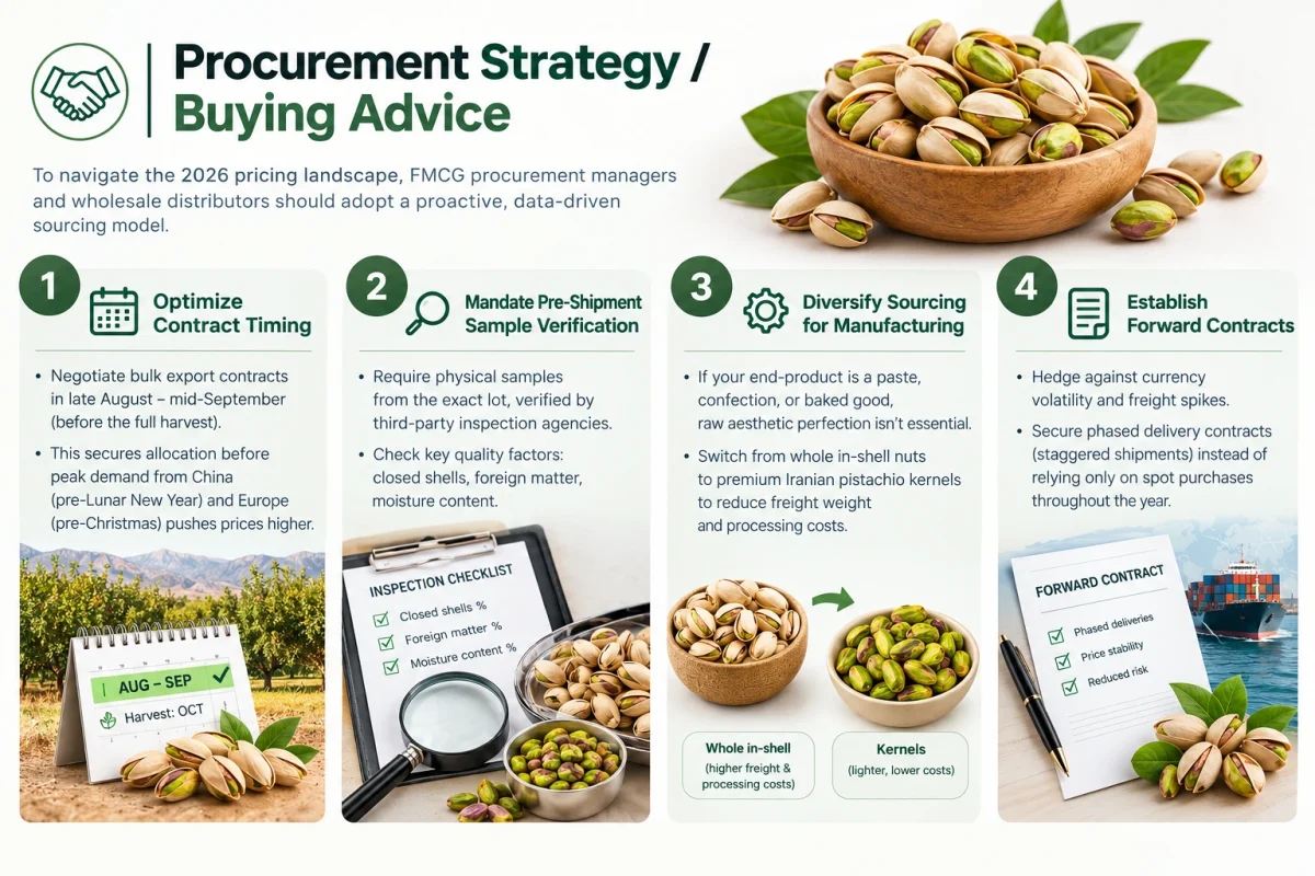 Iranian pistachio buying advice for importers