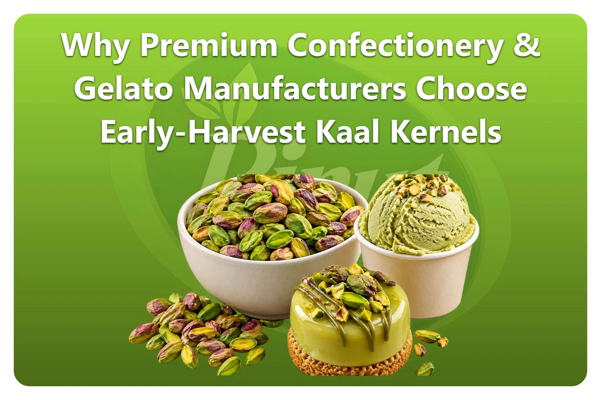 Why Premium Confectionery & Gelato Manufacturers Choose Early-Harvest Kaal Kernels featured image